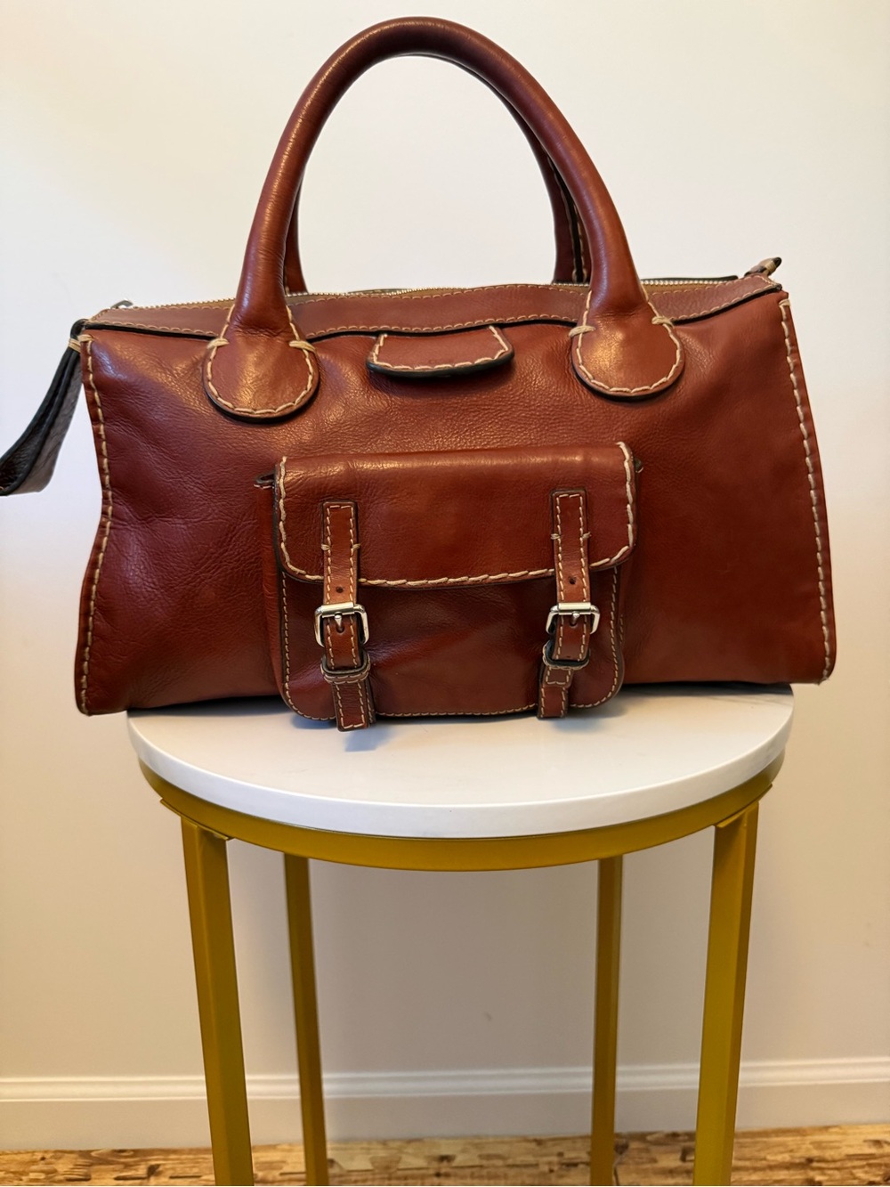 Chloe Edith Leather Satchel